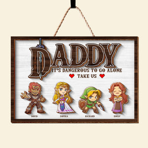 Personalized Gifts For Dad Wood Sign 051naqn220324 Father's Day - Wood Signs - GoDuckee