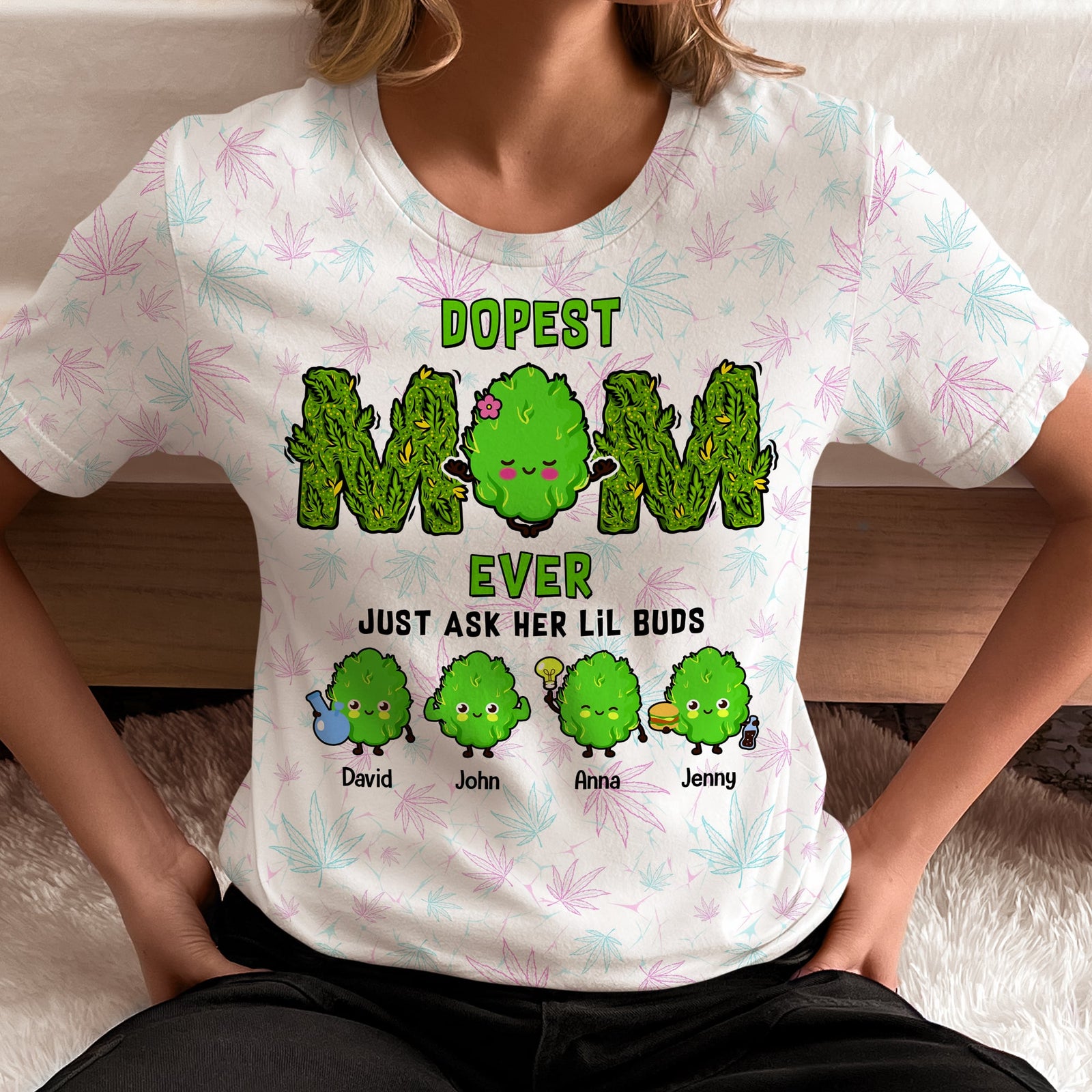 Personalized Gifts For Mom 3D Shirt 01htqn100424 Mother's Day - 3D Shirts - GoDuckee