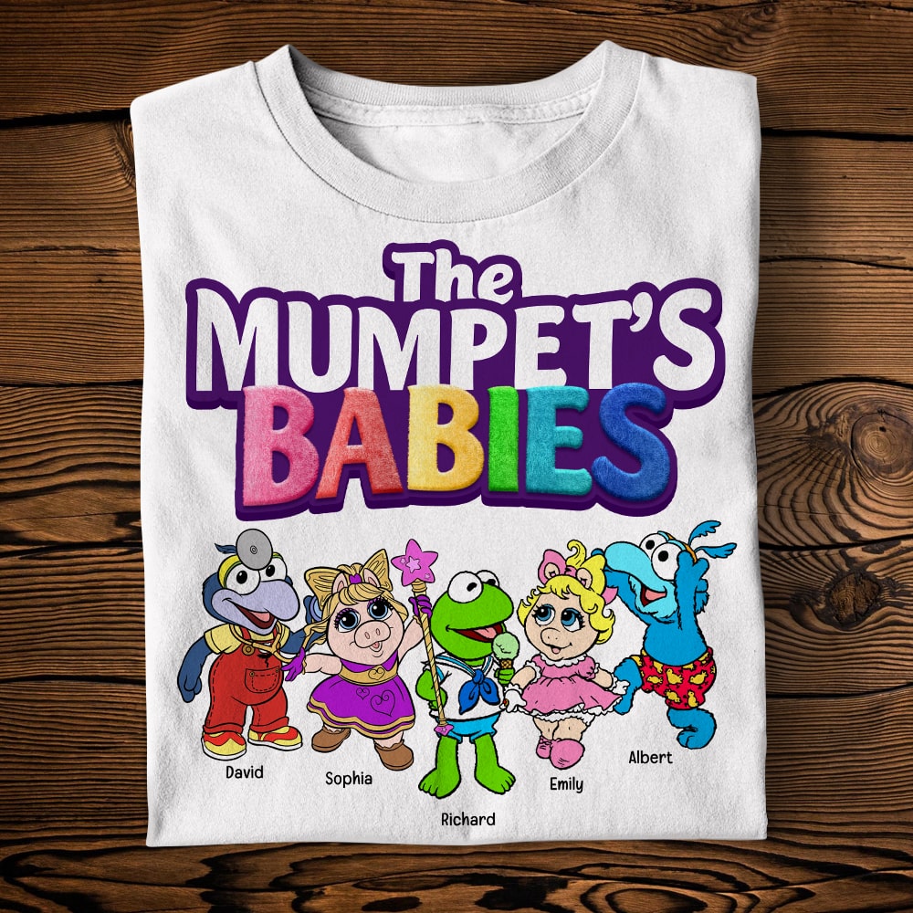 Personalized Gifts For Mom Shirt The Mum's Babies 06kaqn280224 - 2D Shirts - GoDuckee