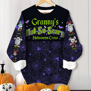 Granny's Not So Scary-Personalized 3D AOP Shirt- Gift For Grandma/ Gift For Mom- Halloween Gift- 3DAP-01qhqn210923hh - AOP Products - GoDuckee