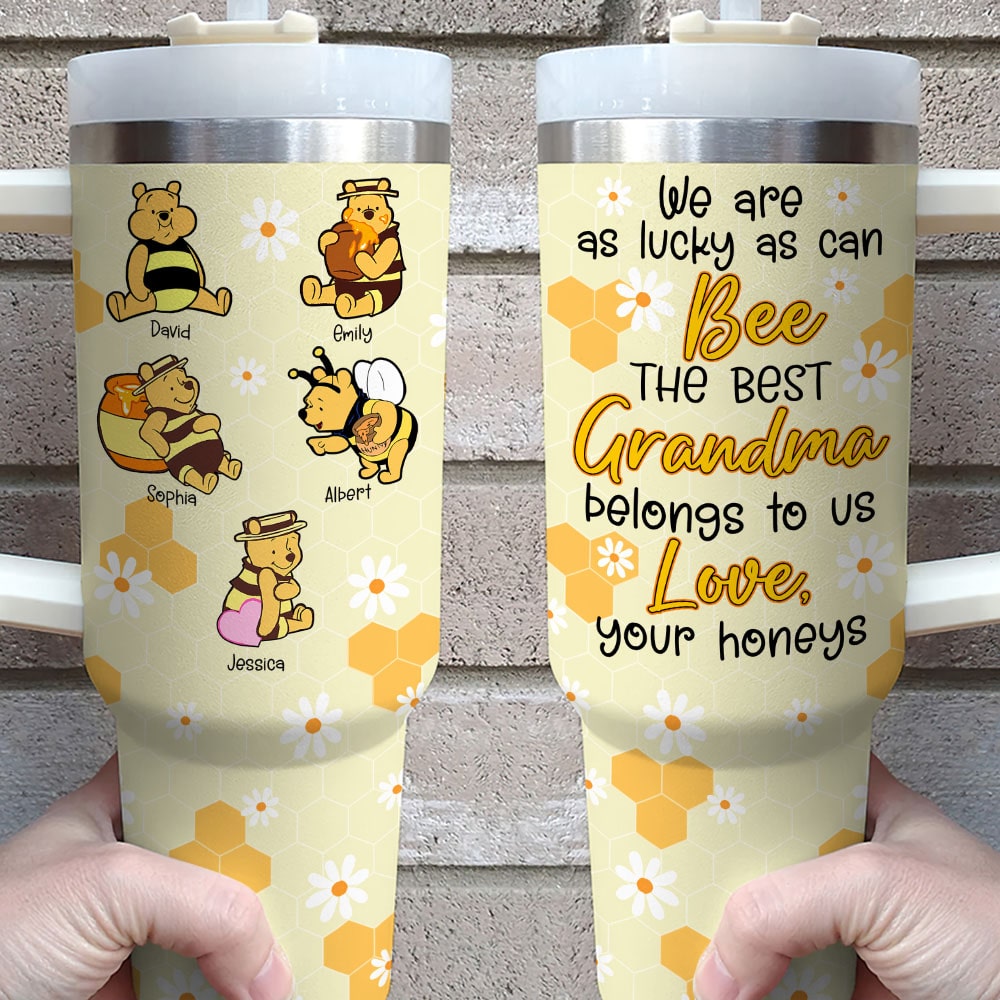 Personalized Gifts For Grandma Tumbler The Best Grandma Belongs To Us 03htqn270224 - Tumbler Cups - GoDuckee