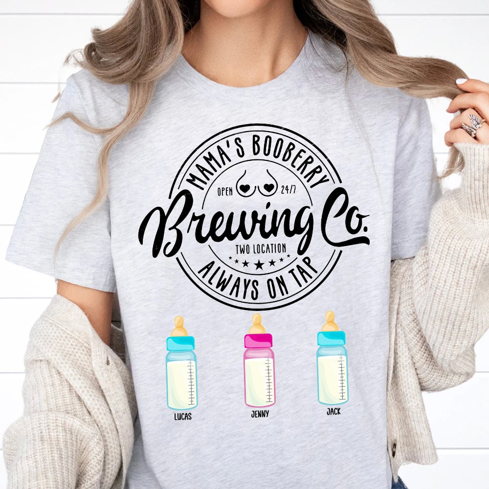 Personalized Gifts For Mom Shirt 01ohtn190325 Mama's Booberry - Always On Tap - Shirts - GoDuckee