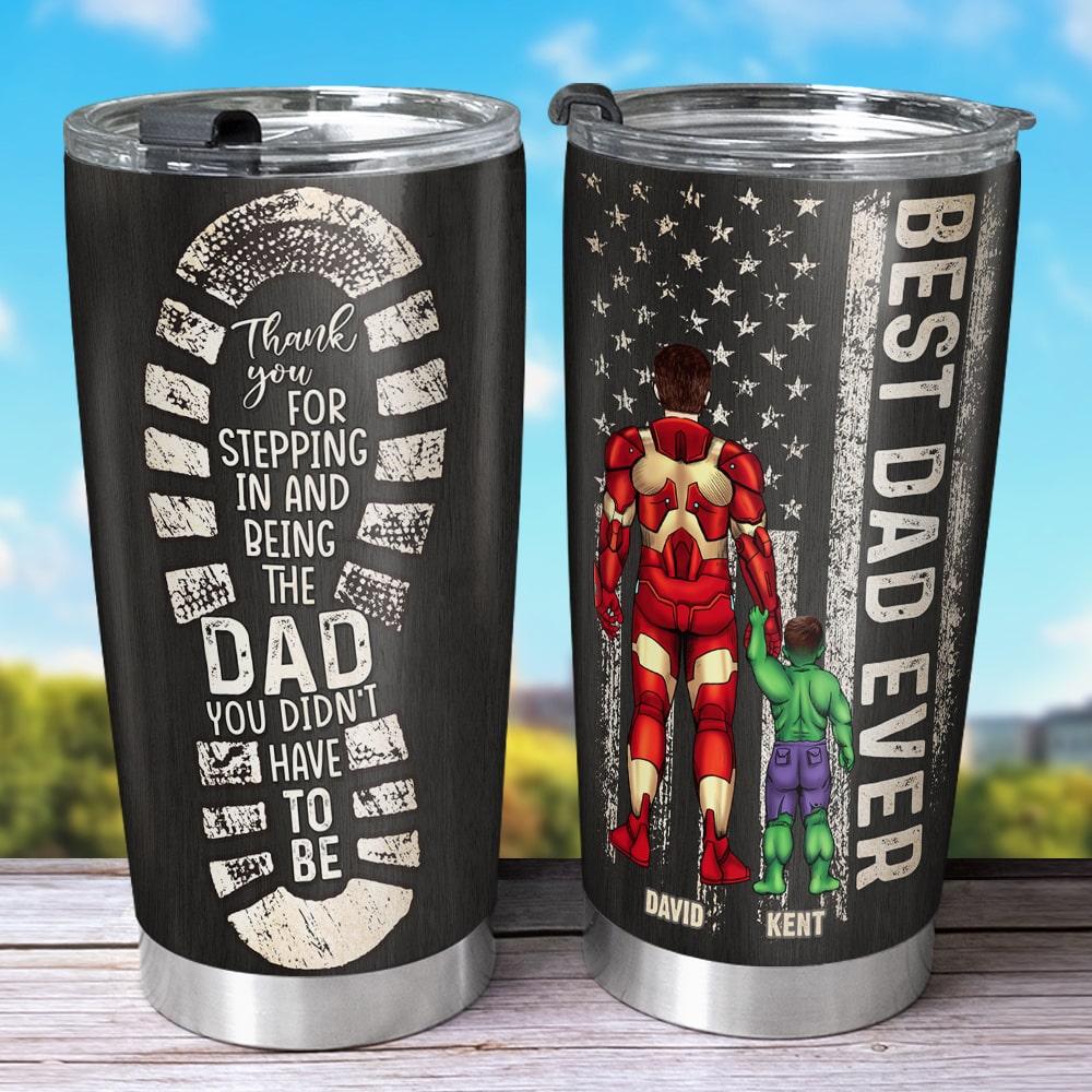 Father's Day 05QHQN250423TM Personalized Tumbler - Tumbler Cup - GoDuckee