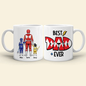 Father, Best Dad Ever, Personalized Mug, Gifts For Dad, 03NAHU310523 - Coffee Mug - GoDuckee