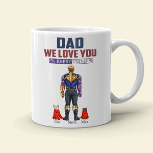 Father, Dad I Love You, Personalized Mug, Gifts For Dad, 03DNPO060523TM - Coffee Mug - GoDuckee