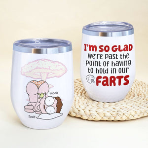 We're Past The Point Of Having To Hold In Our Farts-Personalized Coffee Mug-Gift For Couples- Funny Couple Mug - Coffee Mug - GoDuckee