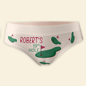 Personalized Gifts For Women Brief 19th Hole - Boxer Briefs - GoDuckee