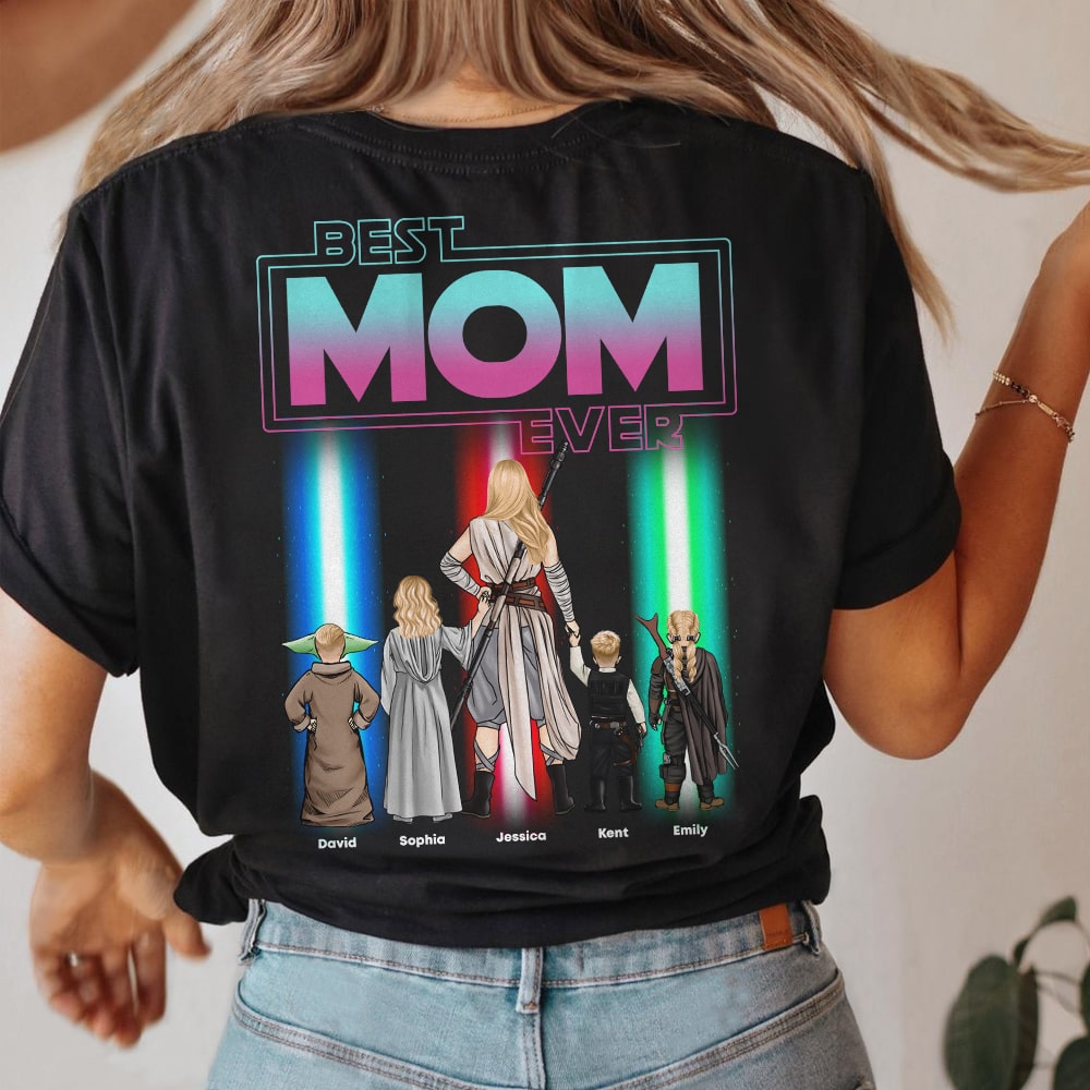 Personalized Gifts For Mom Shirt Best Mom Ever 07toqn290224dahhhg - 2D Shirts - GoDuckee