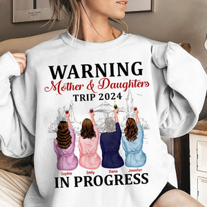 Personalized Gifts For Mom Shirt Mother & Daughters Trip - 2D Shirts - GoDuckee