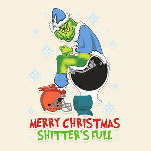 Merry Christmas-Personalized Decal-Gift For Football Lover-Christmas Gift-02qhqn101023 - Home Decor - GoDuckee