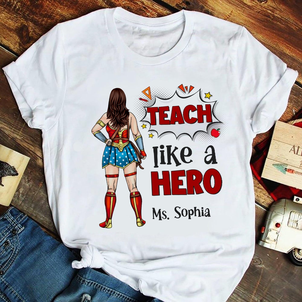 Teacher-Personalized Shirt-Gift For Teacher- 04natn100723tm - Shirts - GoDuckee