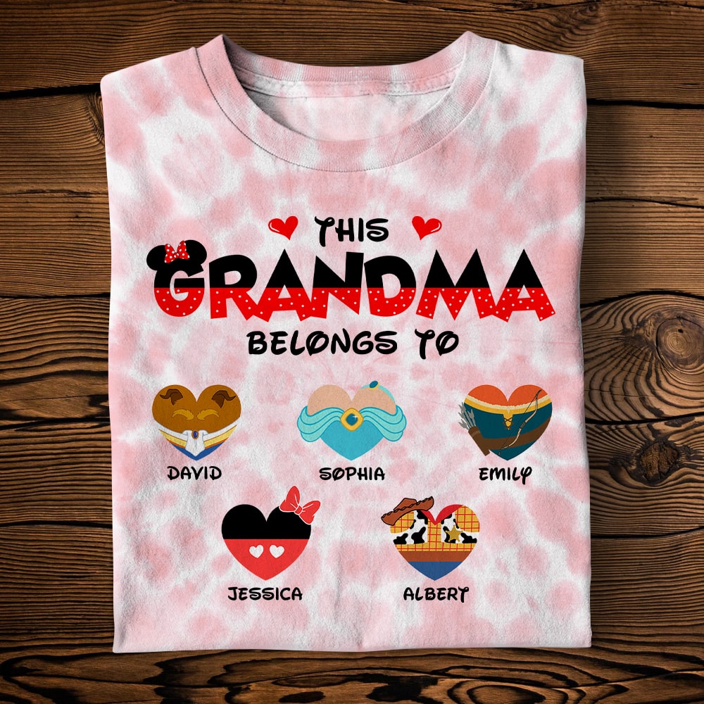 Personalized Gifts For Grandma 3D Shirt 06qhqn160324 Mother's Day - 3D Shirts - GoDuckee