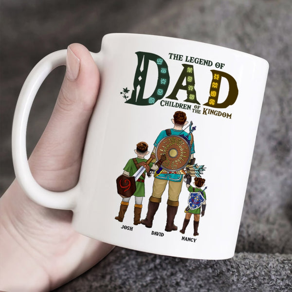 Personalized Gifts For Dad Coffee Mug 01TOPU040524HG Father's Day