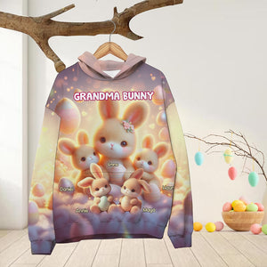Personalized Easter Gifts For Grandma Shirt 01tglu080225 Grandma Bunny - AOP Products - GoDuckee