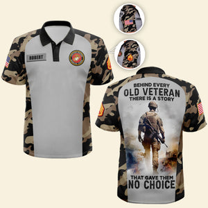 Personalized Gifts For Veteran 3D Polo Shirt 05acqn030724 - 3D Shirts - GoDuckee