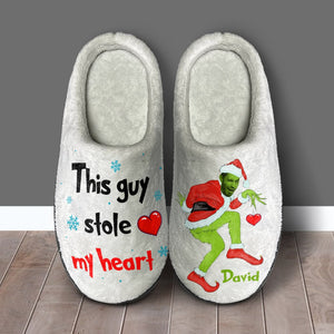 Couple-Custom Photo Home Slippers-Gift For Him/ Gift For Her- Christmas Gift-01totn151123 - Shoes - GoDuckee