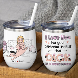 I Love You For Your Personality-Gift For Couple-Personalized Coffee Mug-Funny Couple - Coffee Mug - GoDuckee