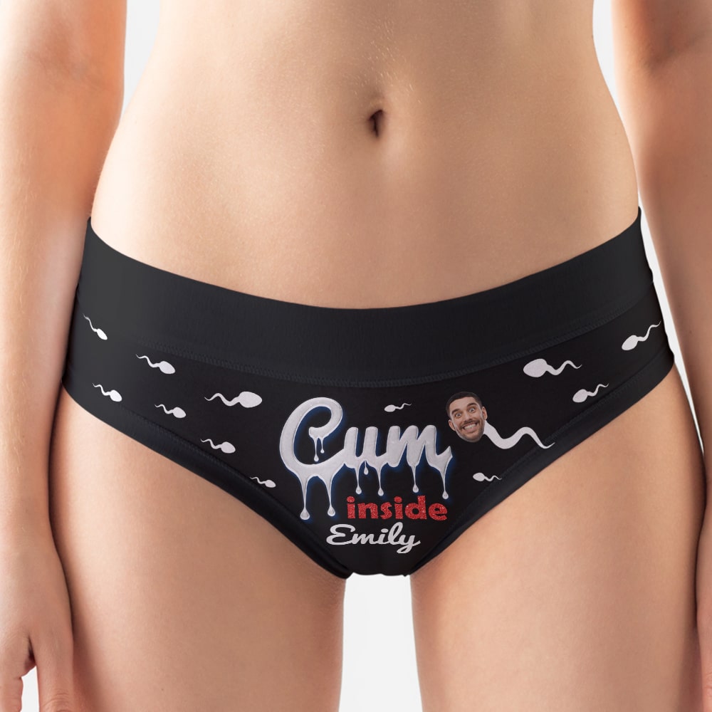 Custom Photo Gifts For Wife Women's Briefs Inside - Boxers & Briefs - GoDuckee