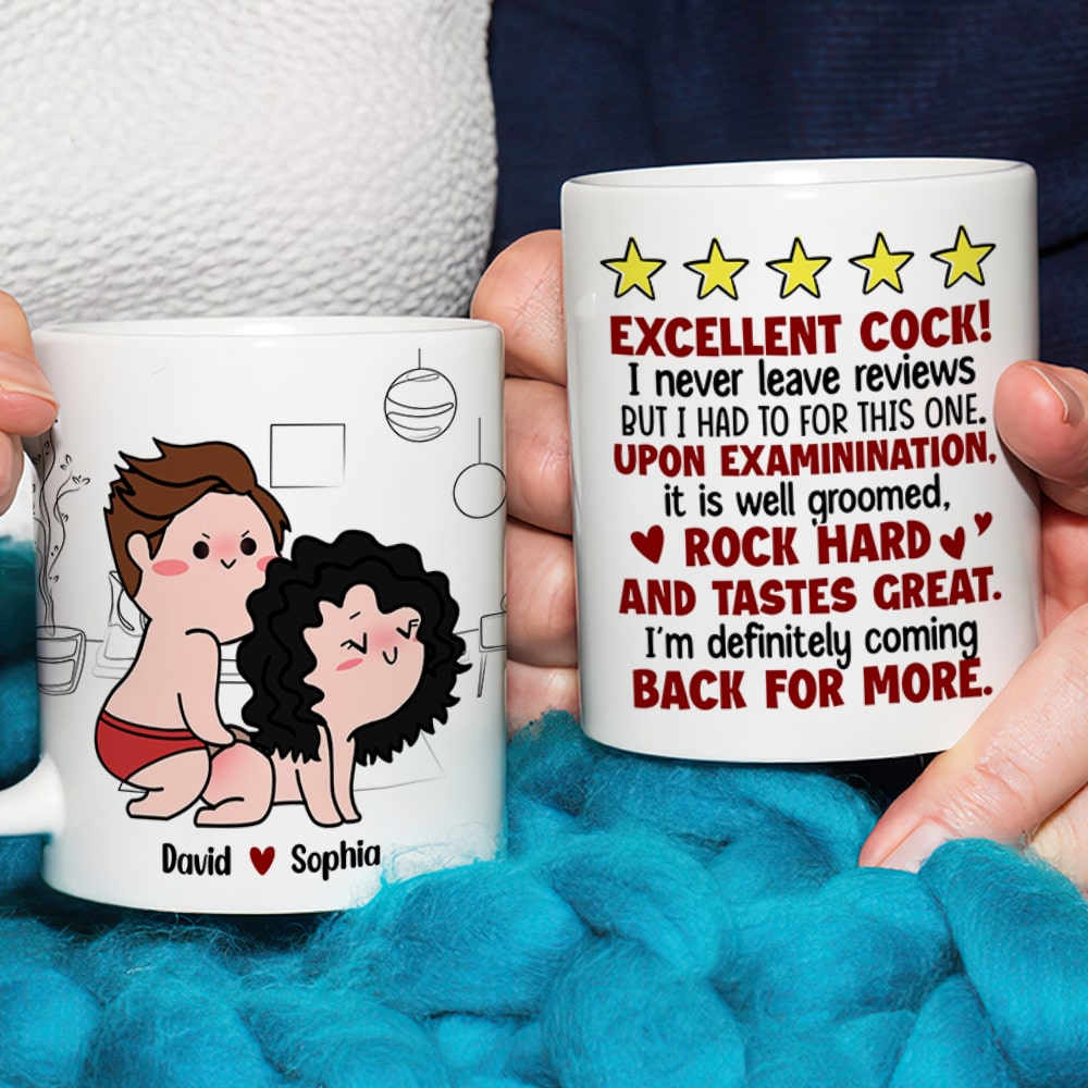 I'm Definitely Coming Back For More-Gift For Couple- Personalized Coffee Mug- Funny Couple Mug - Coffee Mug - GoDuckee