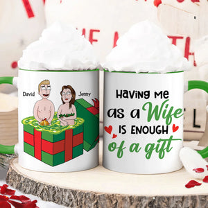 Personalized Gifts For Him Coffee Mug 04natn260724hg Funny Couple As A Christmas Gift - Coffee Mug - GoDuckee