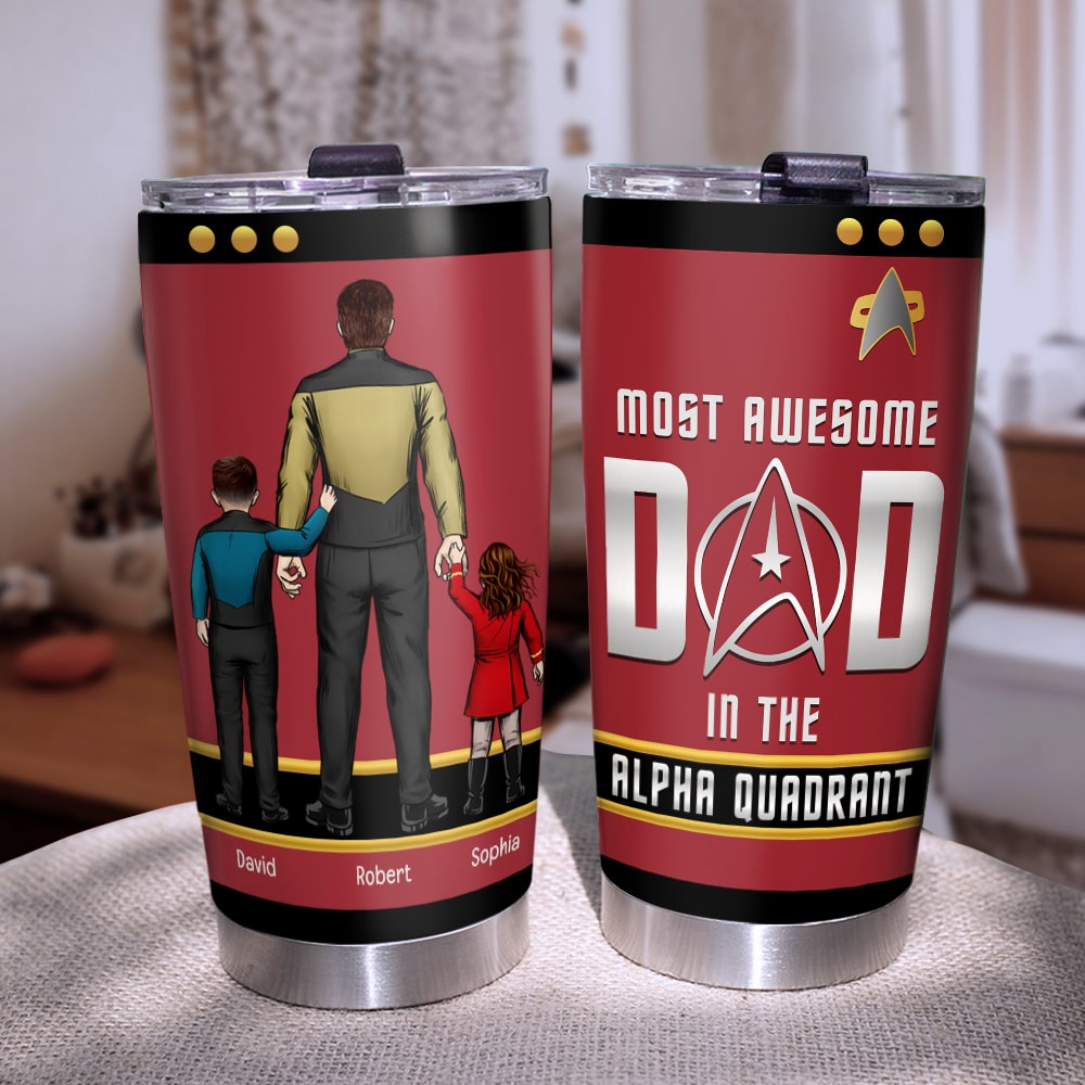 Most Awesome Dad-TZ-TCTT-05htqn250523hh Personalized Tumbler - Tumbler Cup - GoDuckee