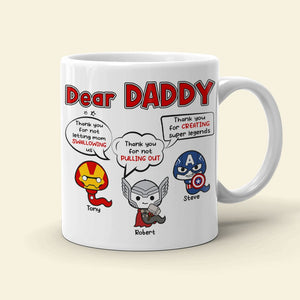 Father, Best Dad Ever, Personalized Mug, Gifts For Dad, 01OHPO190523 - Coffee Mug - GoDuckee