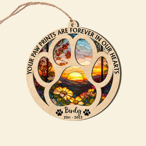 Pet Heaven, Suncatcher Ornament, Christmas Gifts For Pet Lover - Ornament - GoDuckee