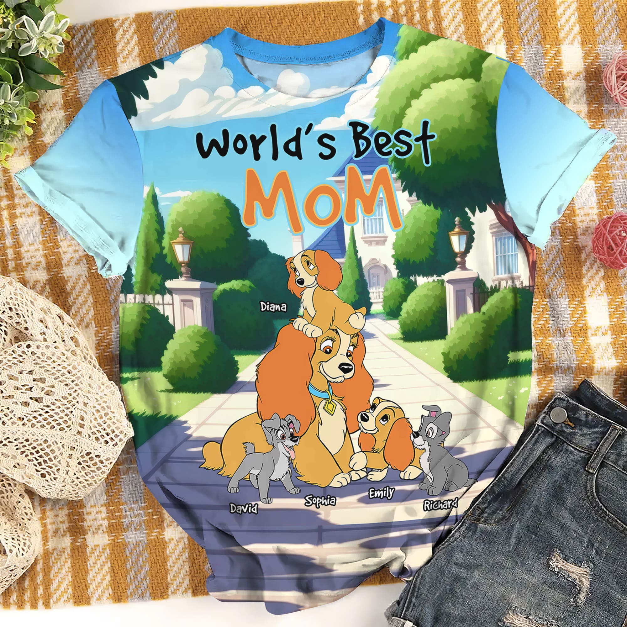 Personalized Gifts For Mom 3D Shirt 04naqn100424 Mother's Day - 3D Shirts - GoDuckee