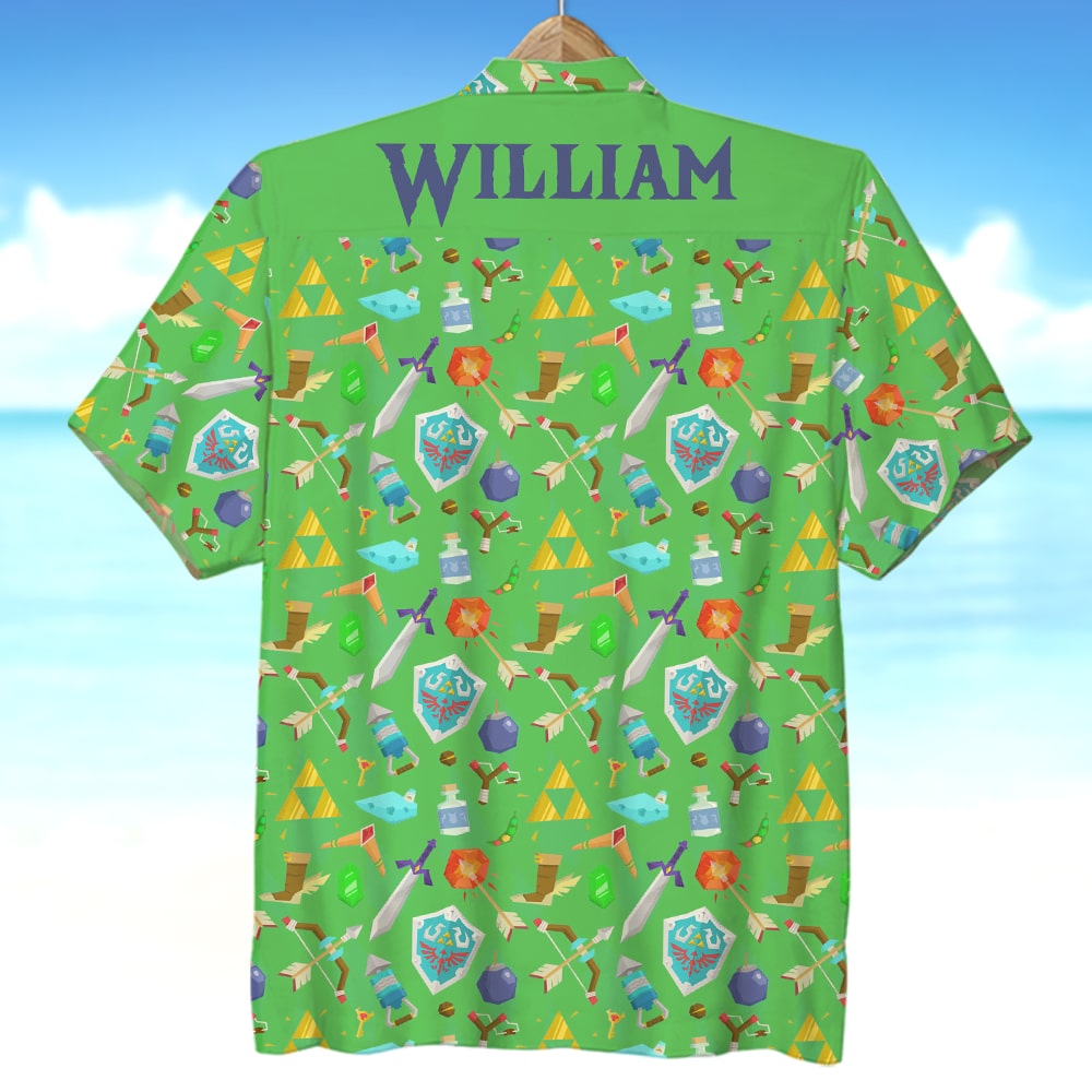 The Legend Personalized Hawaiian Shirt - GZ-HW-04NATN090623 - Hawaiian Shirts - GoDuckee