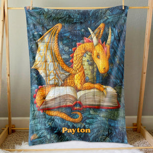 Personalized Gifts For Dragon Lovers Blanket 01natn090924 - Blanket - GoDuckee