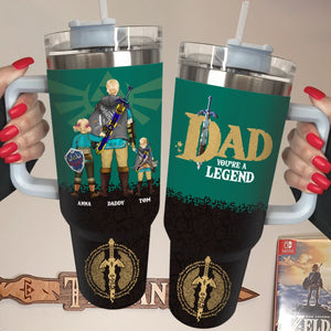 Personalized Gifts For Dad Tumbler 08hudt150424hg Father's Day - Tumbler Cups - GoDuckee