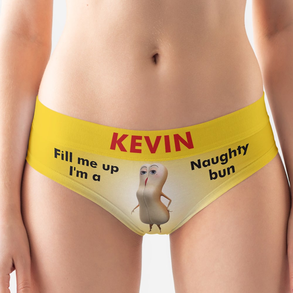 Personalized Gifts For Couple Women's Briefs Fill Me Up 03qhqn200124 - Boxers & Briefs - GoDuckee