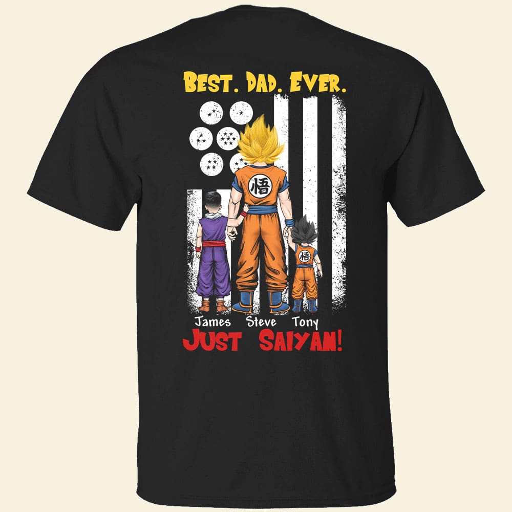 Father, Best Dad Ever, Personalized Shirt, Gift For Dad, 01DNPO010623HH - Shirts - GoDuckee