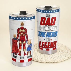 Father, Best Dad Ever, Personalized Tumbler, Gifts For Dad, 04DNPO090523TM - Tumbler Cup - GoDuckee