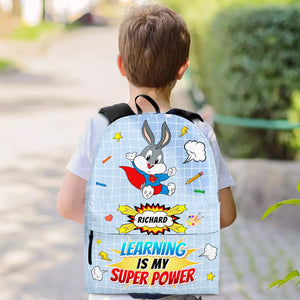 Personalized Gifts For Kids Backpack Cute Cartoon 03kaqn050724 - Backpack - GoDuckee