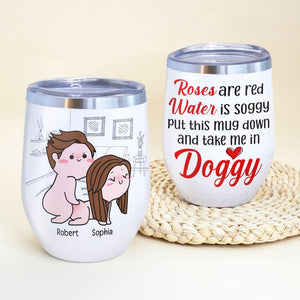 Put This Mug Down And Take Me In Doggy-Gift For Couple-Personalized Coffee Mug-Funny Couple - Coffee Mug - GoDuckee