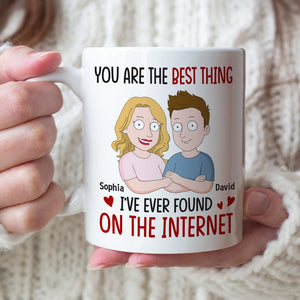 Couple, You Are The Best Thing, Personalized Mug, Gift For Couple, 04NATN130723HH - Coffee Mug - GoDuckee