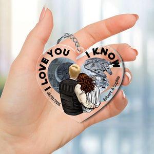 I Love You- Personalized Keychain-Gift For Couple- Couple Keychain 03qhqn050723hh - Keychains - GoDuckee