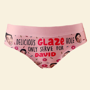 Personalized Gifts For Wife Women Brief Only Serve For You - Boxer Briefs - GoDuckee