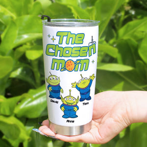 Personalized Gifts For Mom Tumbler The Chosen Mom 04totn260224 Mother's Day Gifts - Tumbler Cups - GoDuckee