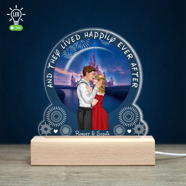 Happily Ever After V3 - Dekoratif Duvar Aydınlatması Neon Led Yazı Düğün Organiz