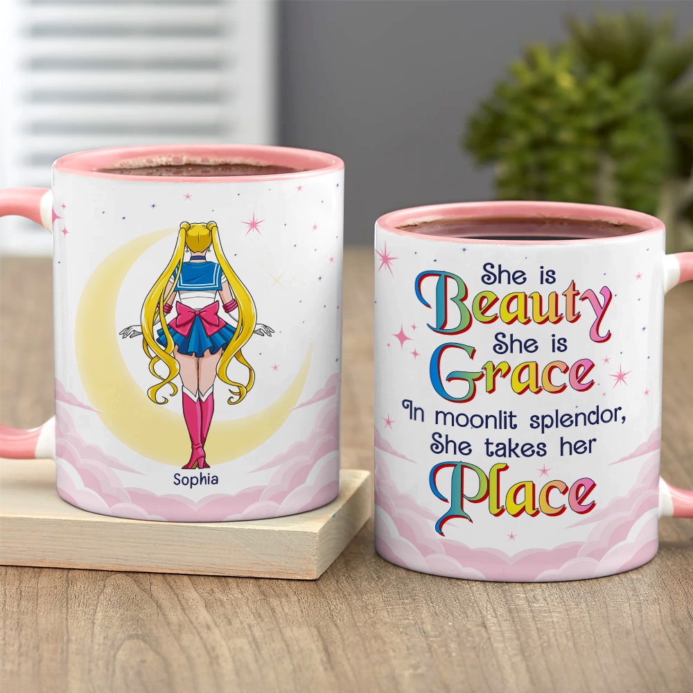 Personalized Gifts For Cartoon Lovers Coffee Mug She Takes Her Place 02toqn020324hh - Coffee Mugs - GoDuckee