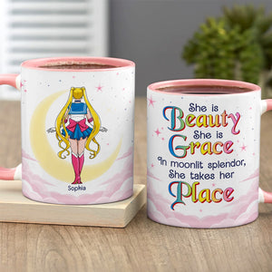 Personalized Gifts For Cartoon Lovers Coffee Mug She Takes Her Place 02toqn020324hh - Coffee Mugs - GoDuckee