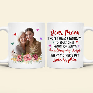 Personalized Gifts For Mom Coffee Mug Handling My Craps - Coffee Mug - GoDuckee