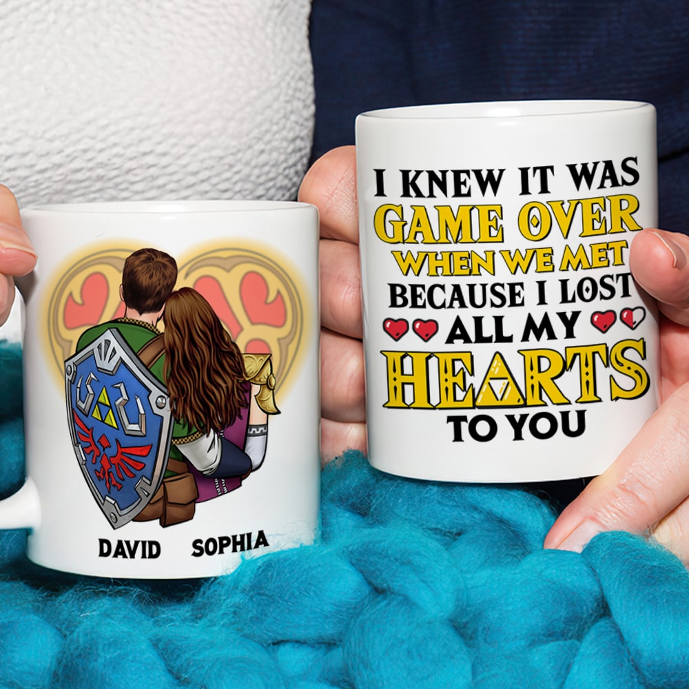 Because I Lost All My Hearts To You-03natn220623hh Personalized Coffee Mug - Coffee Mug - GoDuckee