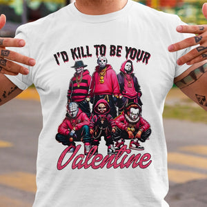Valentine Gifts For Horror Fans Shirt 252acxx260824 - Shirts - GoDuckee
