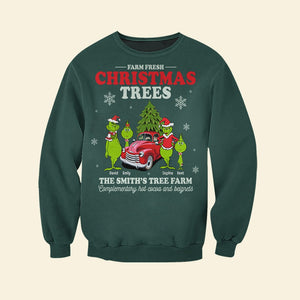 Christmas Trees-Personalized 3D AOP Sweatshirt 3DAP-05htqn171023 - AOP Products - GoDuckee