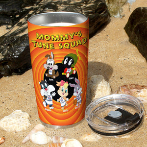 Personalized Gifts For Mom Tumbler 03kamh040225 Mommy's Tune Squad - Tumbler Cup - GoDuckee