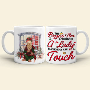 Couple, Nobody Can Touch, Personalized Mug, Christmas Gifts For Couple - Coffee Mug - GoDuckee
