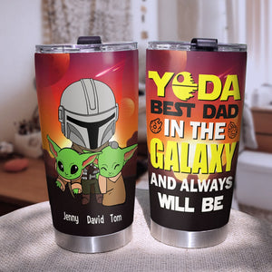 Best Dad In The Galaxy - Personalized Tumbler - TZ-TCTT-05NATN270523HH - Tumbler Cup - GoDuckee